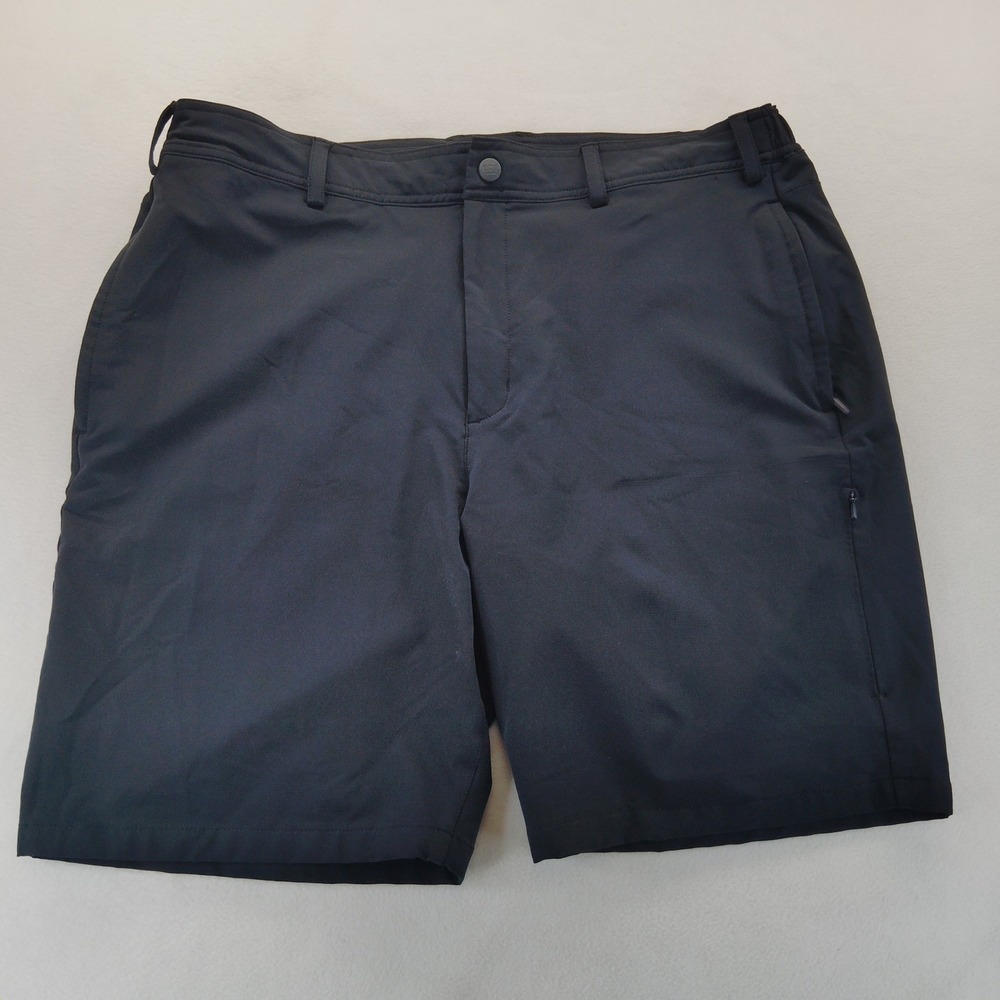 Mack Weldon Radius Shorts Mens XL Black Excellent Performance Stretch Tech